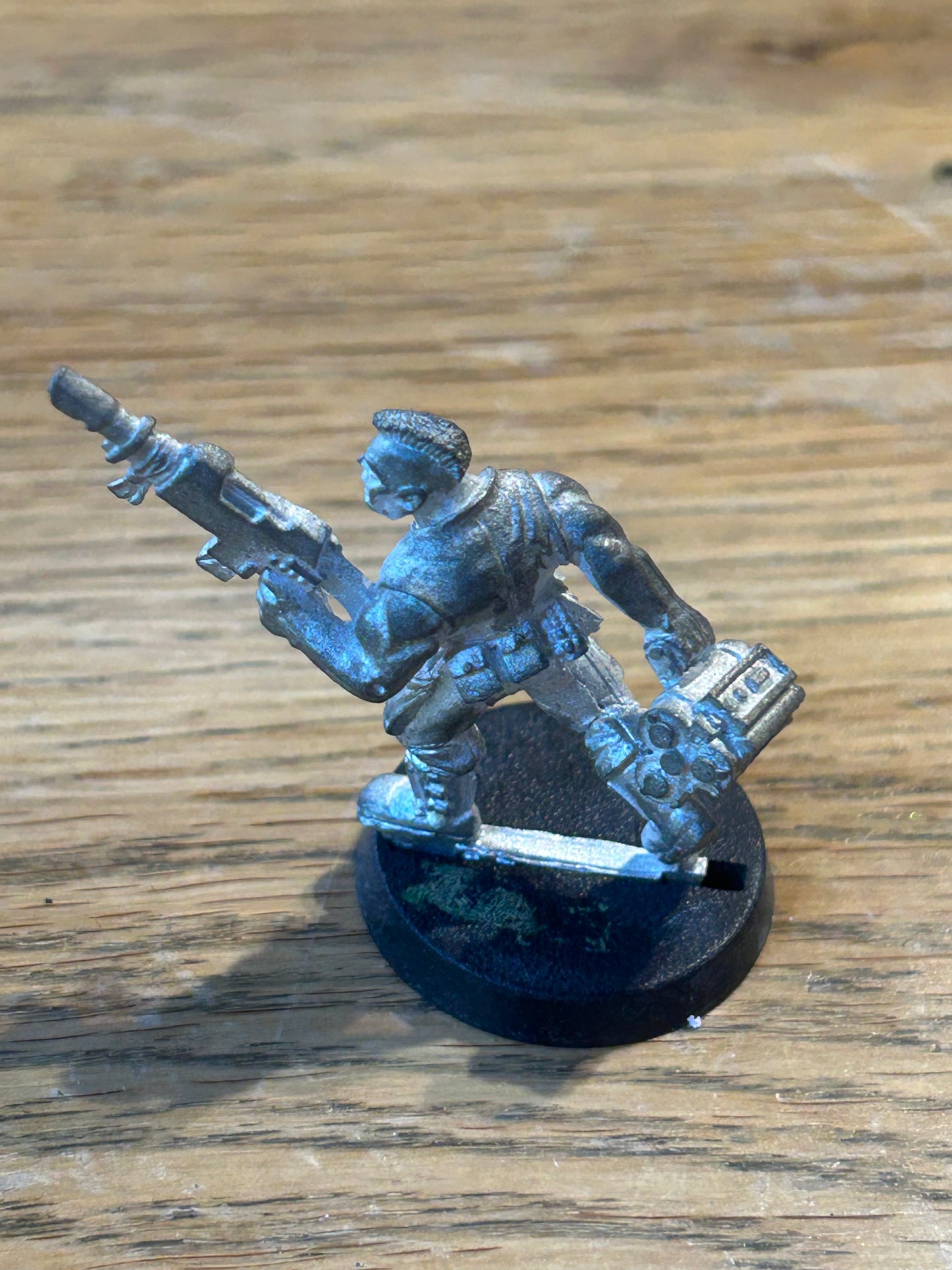 WARHAMMER40K IMPERIAL GUARD CATACHAN TROOPER WITH DEMOLITION CHARGE
