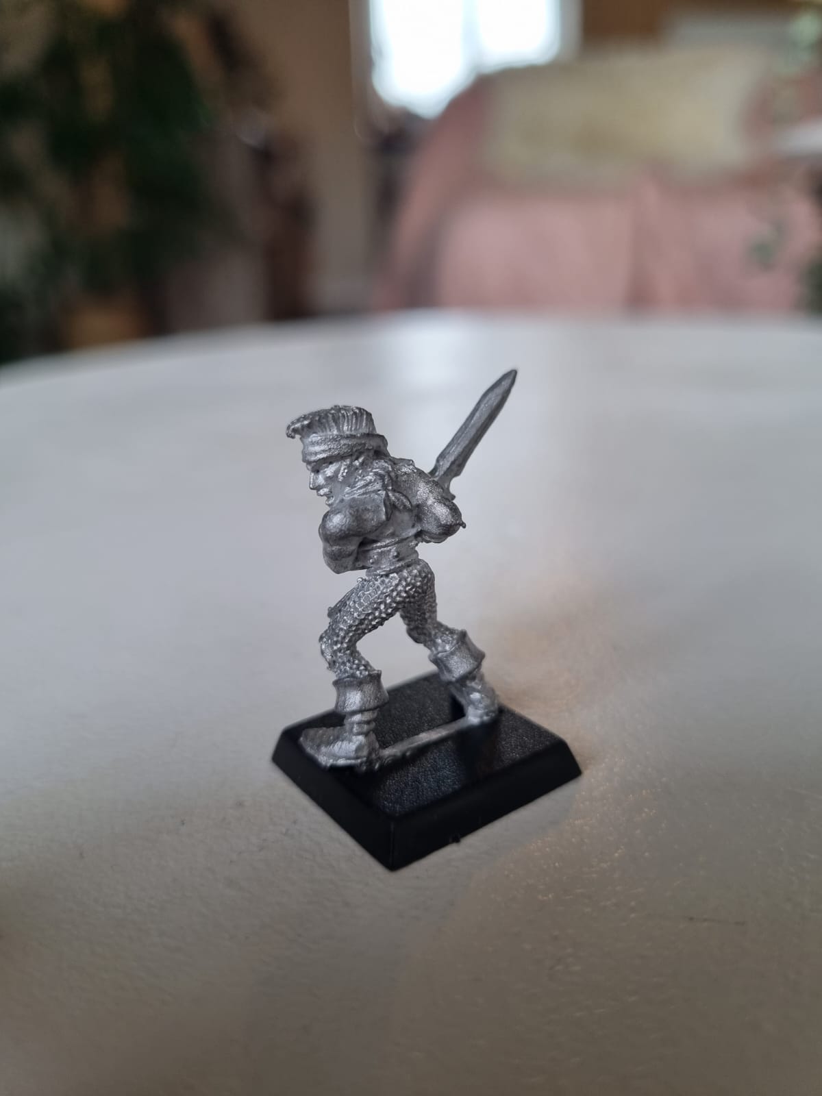 Warhammer Fantasy old world wood elf Elf Wardancer ELF5 Hathnir sword and bandaged arm