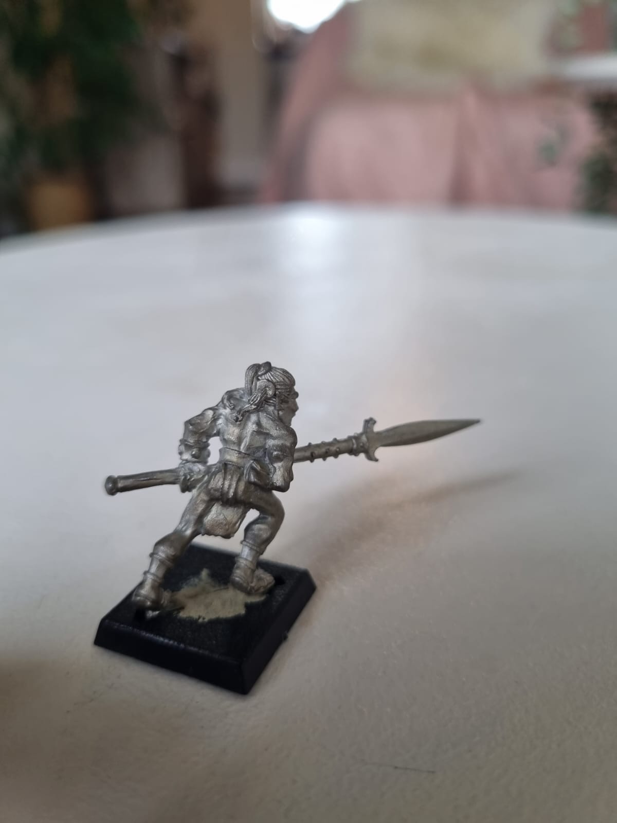 Warhammer Fantasy old world wood elf wardancer with spear Jorlaf