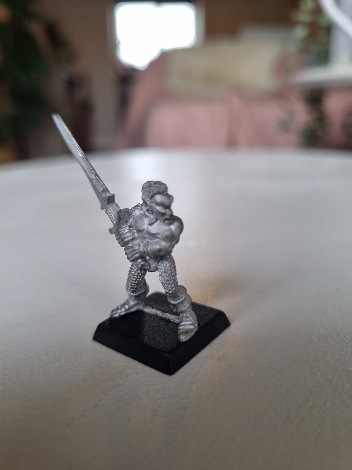 Warhammer Citadel Metal WOOD ELF ELF5 WARDANCER 1989 EDLAGIL double handed sword (2 available)