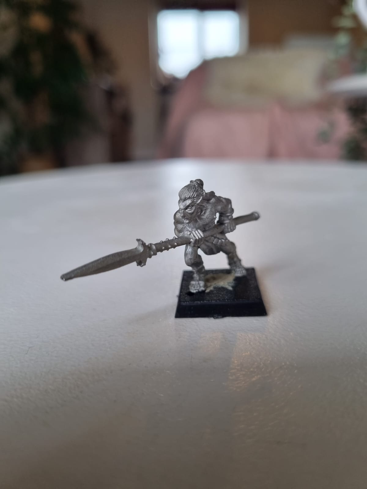 Warhammer Fantasy old world wood elf wardancer with spear Jorlaf