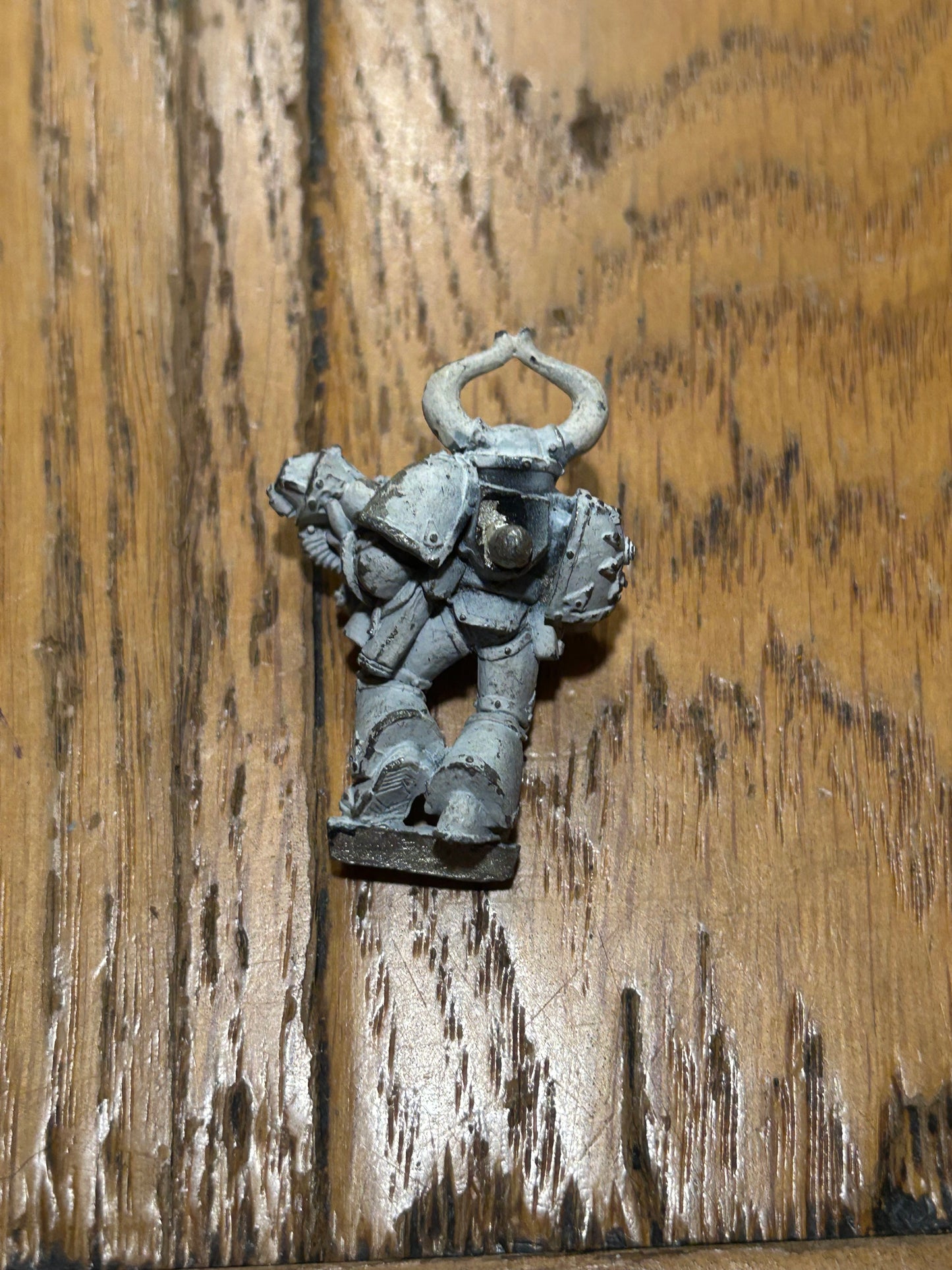 Warhammer 40k metal chaos space marine with flamer (no backpack)