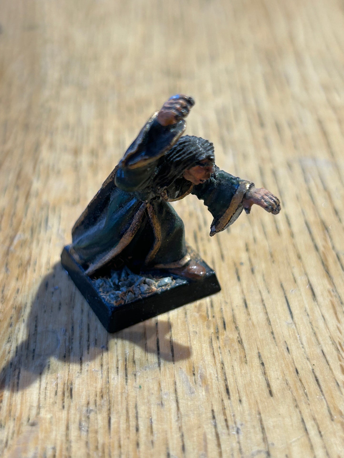Warhammer fantasy empire C02 Wizard "Alun Loose Tongue" 1987 Metal