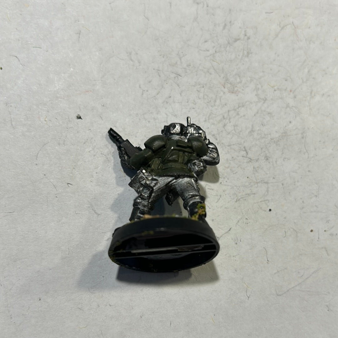 Warhammer 40k Imperial Guard Cadian Vox Caster metal