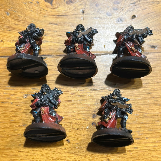 Sisters of battle reinforcements battle sisters with bolters x5 (no backpacks)