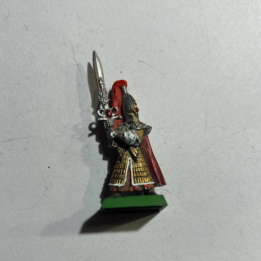 Warhammer fantasy old world metal High Elves Swordmaster Of Hoeth high elf champion