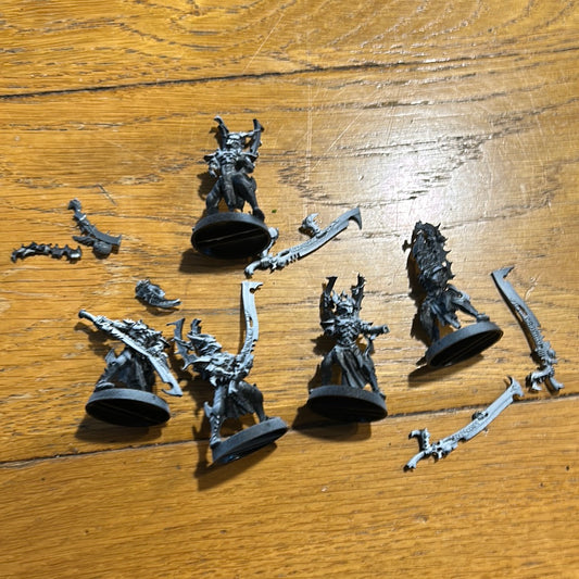 Warhammer 40k Dark Eldar / Drukhari Incubi finecast x5