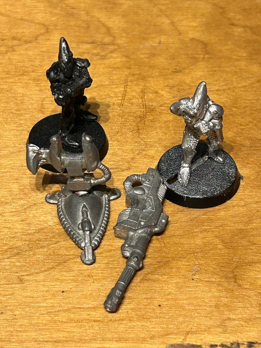 Eldar D-Cannon & Crew Heavy Weapon Field Artillery Rogue Trader Metal 40k