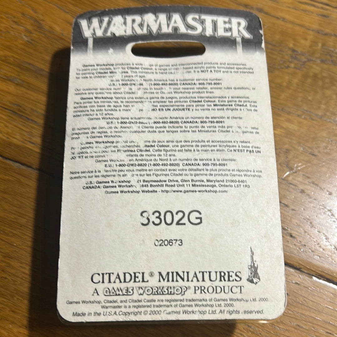 Warmaster undead skull chucker  sealed blister