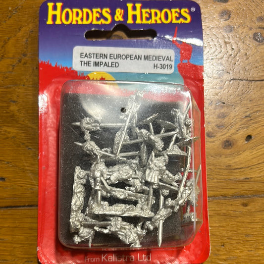 Hordes and Heroes Eastern European Medieval The impaled blister pack 10mm proxy warmaster Kislev (possibly)