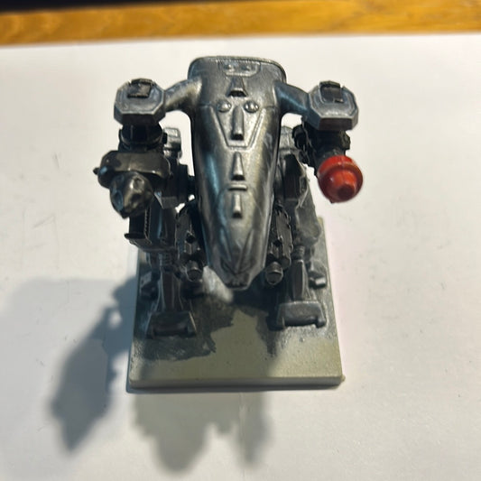 Warhammer 40k Space Crusade chaos Dreadnought with two guns (missing the spare gun)