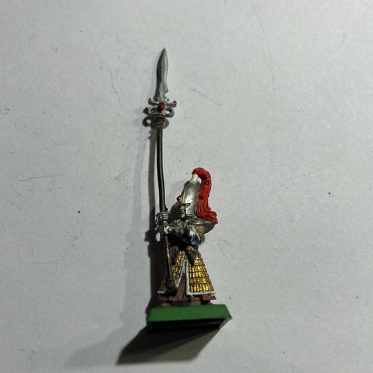 Warhammer fantasy old world metal High Elves Swordmaster Of Hoeth high elf standard Bearer