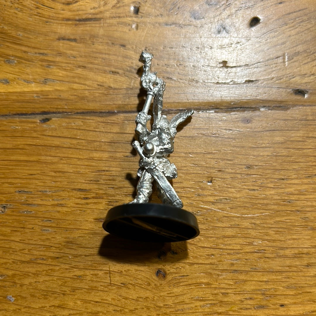 Warhammer Fantasy Barbarian F3 Norse with flail