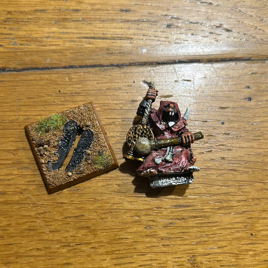 Warhammer Fantasy Old World Skaven plague monk musician