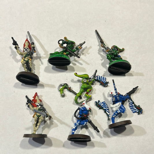 Mixed warhammer 40k eldar aspect warriors lot