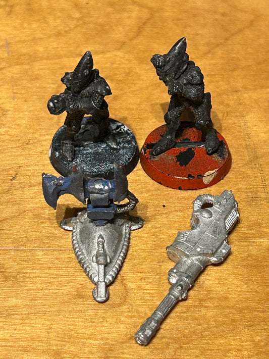 Eldar D-Cannon & Crew Heavy Weapon Field Artillery Rogue Trader Metal 40k