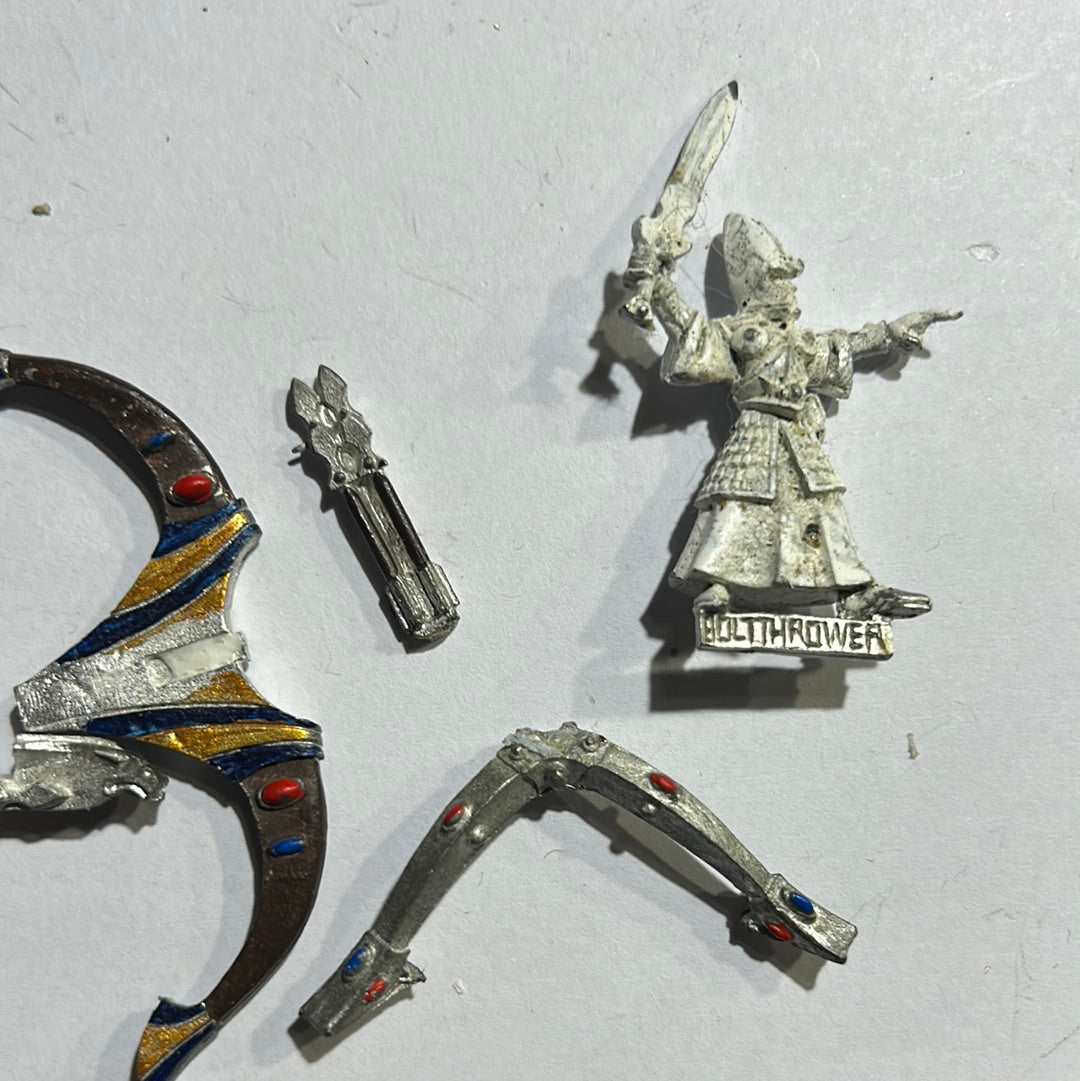 Warhammer Fantasy Old World High Elf Bolt thrower (no winches).