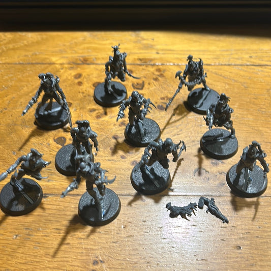 Warhammer 40k Dark Eldar Wyches x10 plastic