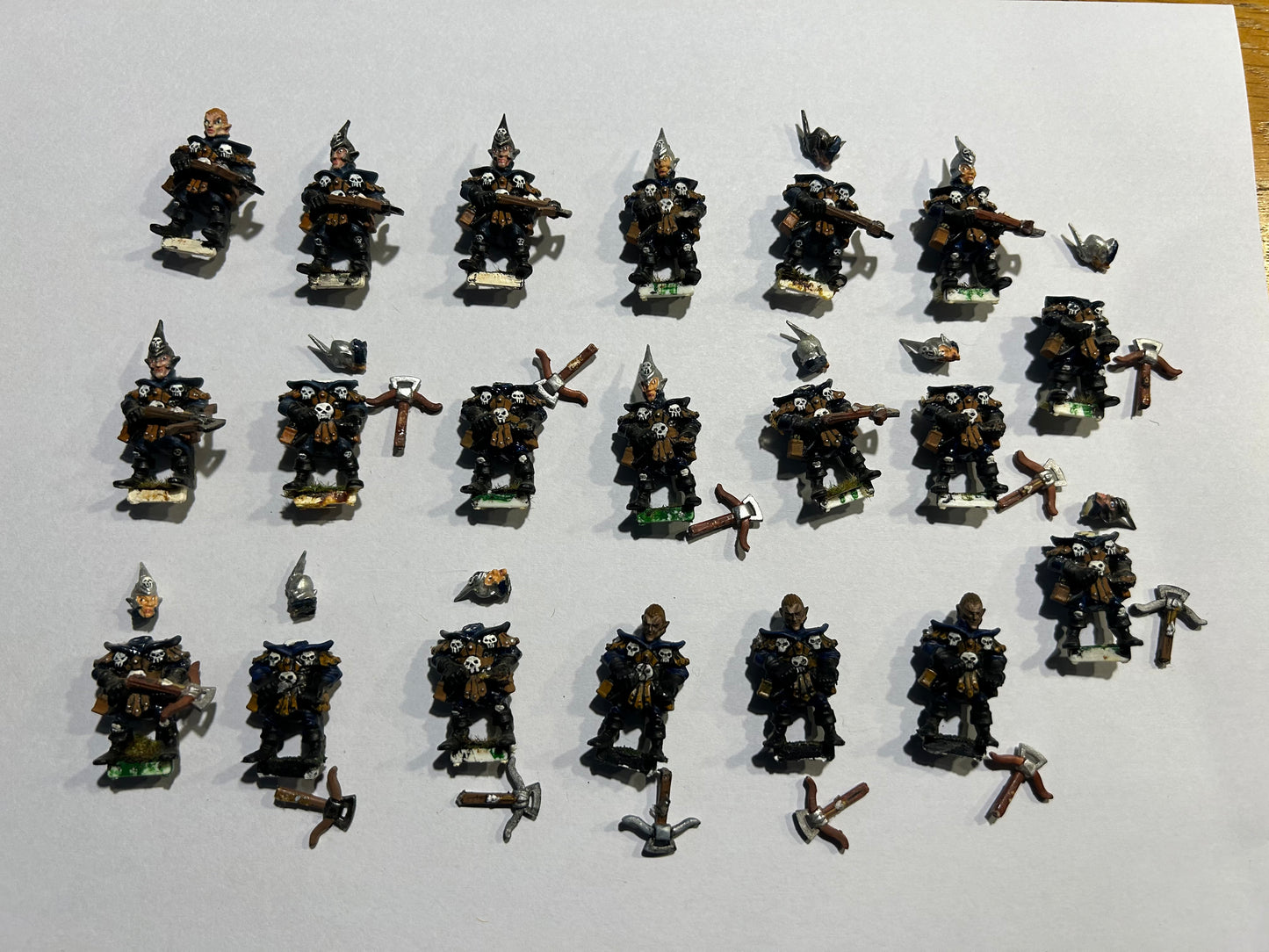 Warhammer fantasy regiments old world Dark elf crossbowmen x20