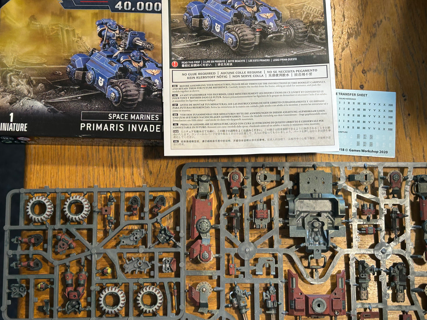 Warhammer 40k SPACE MARINES PRIMARIS  AGGRESSORS sealed box