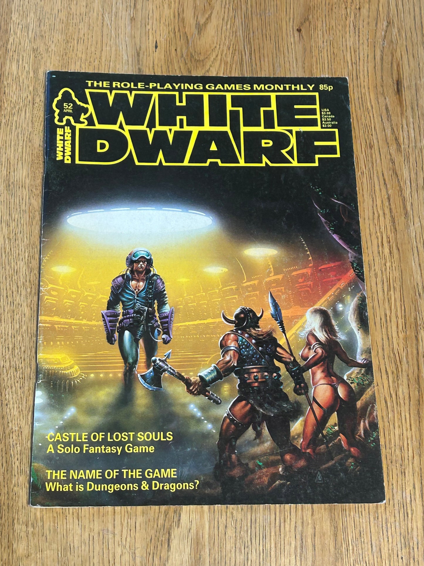 White Dwarf Magazine Issue 52 Vintage RPG OOP GW