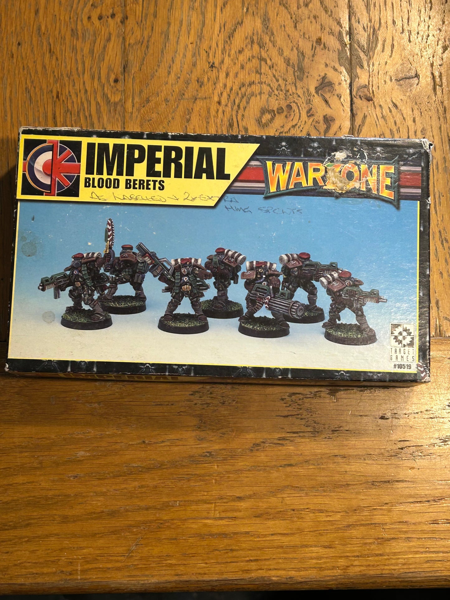 Warzone miniatures imperial blood berets squad