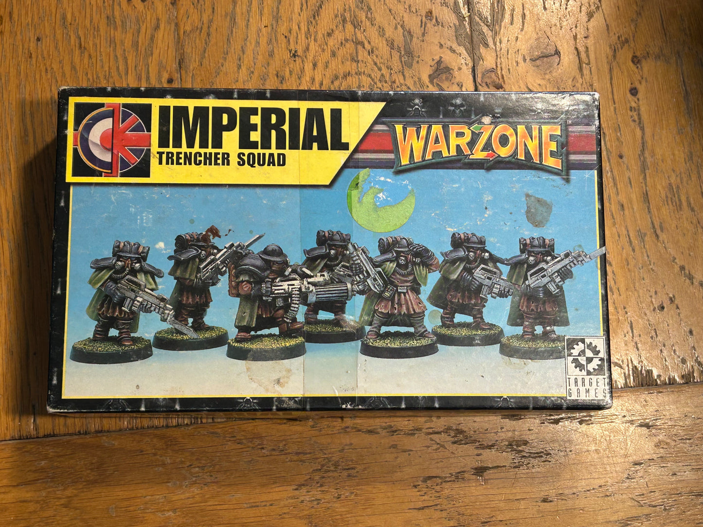 Warzone miniatures imperial trencher squad