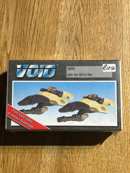 HUNTER KILLER 2000 GRAV BIKES SYNTHA Void in sealed box