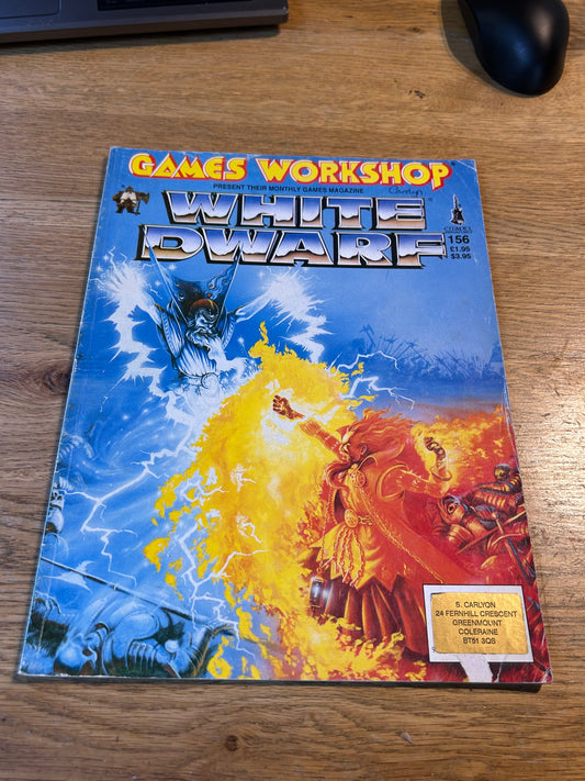 White dwarf issue 156
