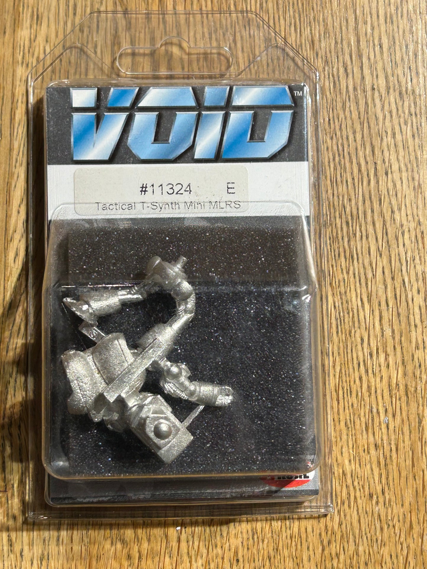 Tactical T-synth  Void in sealed blister