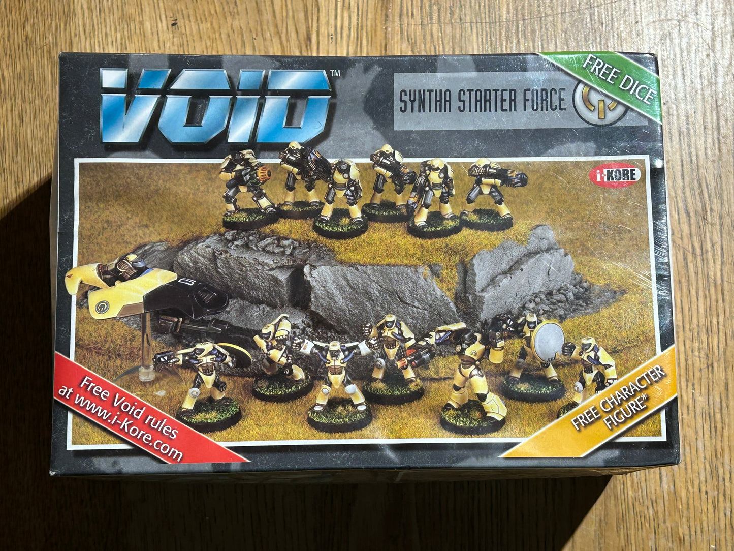 SYNTHA STARTER FORCE Void in sealed box