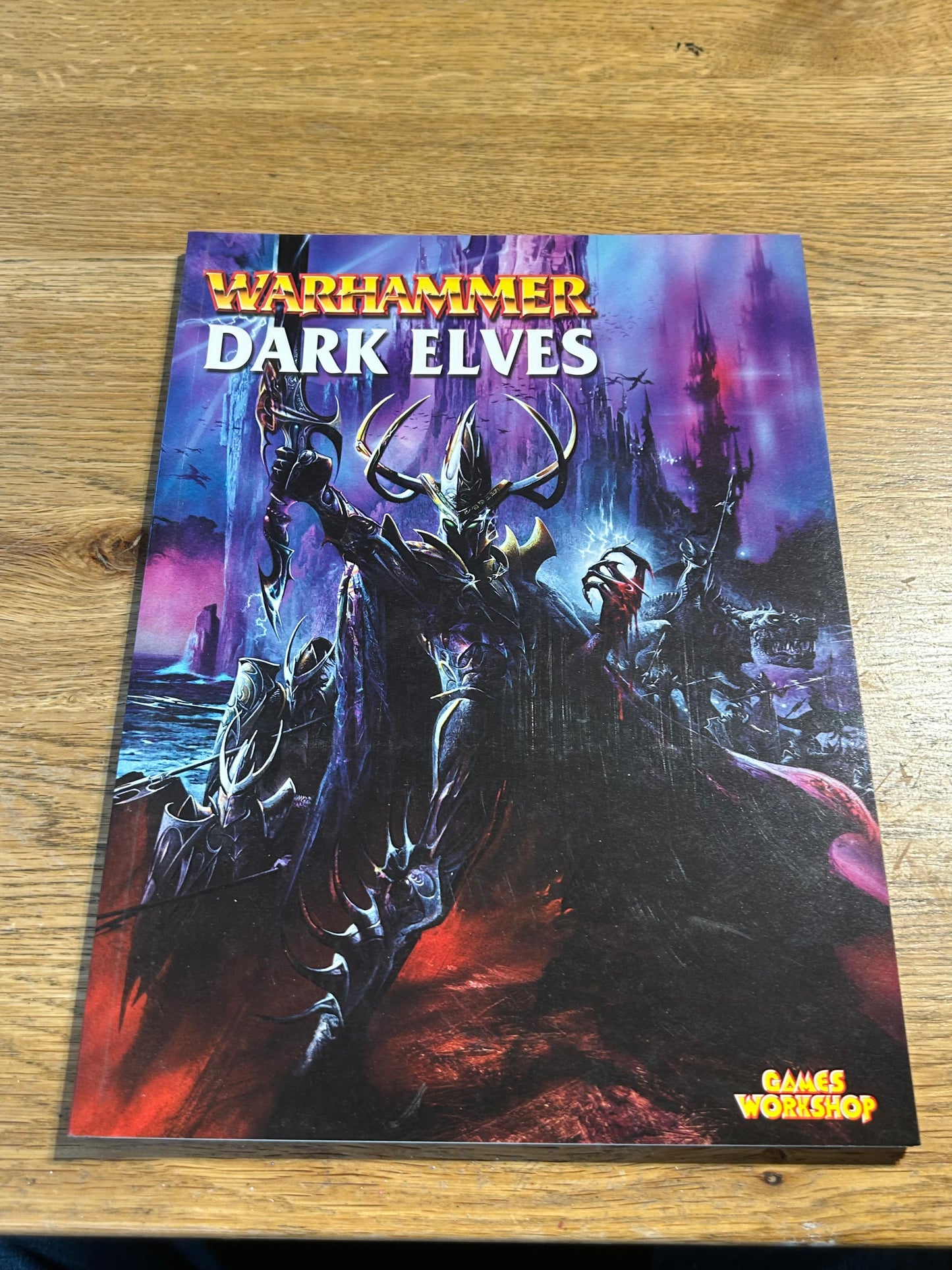 Games Workshop Dark Elves Army Book - Warhammer 6th edition