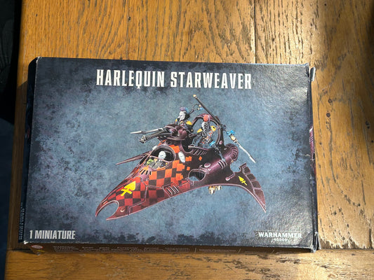 Games Workshop Warhammer 40000 Aeldari Harlequin Starweaver opened box still on Sprue