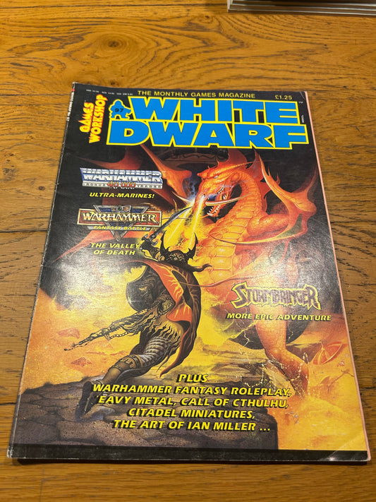 White dwarf issue 97 (complete and in good condition)