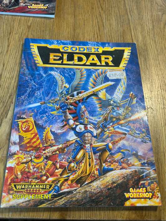 Warhammer 40k Codex Eldar 2nd Edition Ed OOP