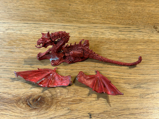 Large Red Dragon Citadel DG2 Ral Partha Warhammer The Old World Metal Miniature
