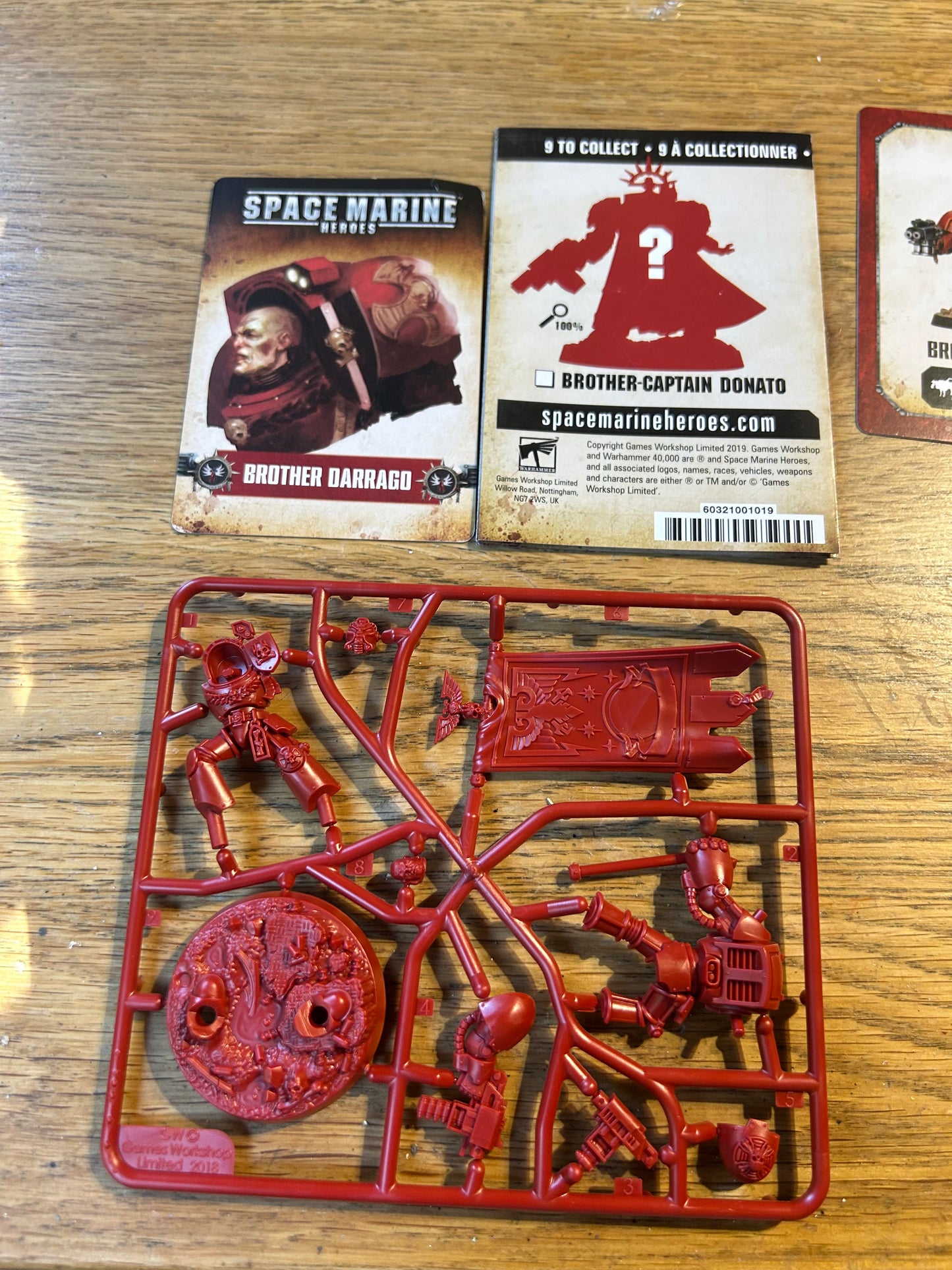 Space Marine Heroes 2 Blood Angels Terminator Brother Darrago Warhammer 40K GW