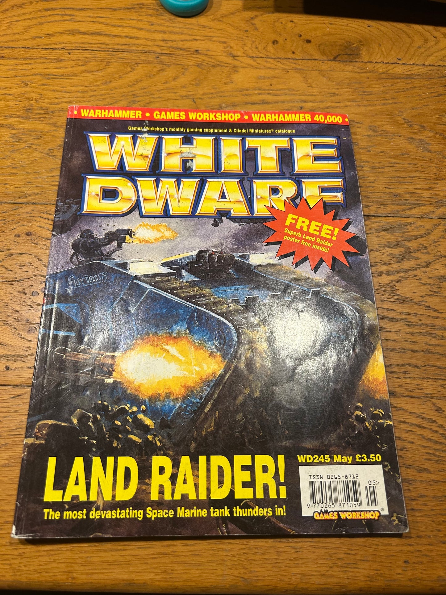 White dwarf issue 245 (no poster)