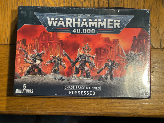 Chaos Space Marines Possessed - Squad of 5 - Brand New in Box
 sealed box