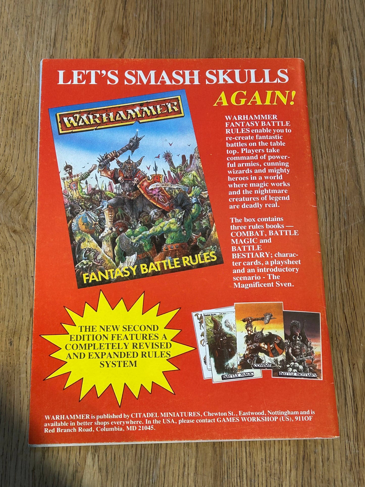 White Dwarf Magazine Issue 61 Vintage RPG OOP GW