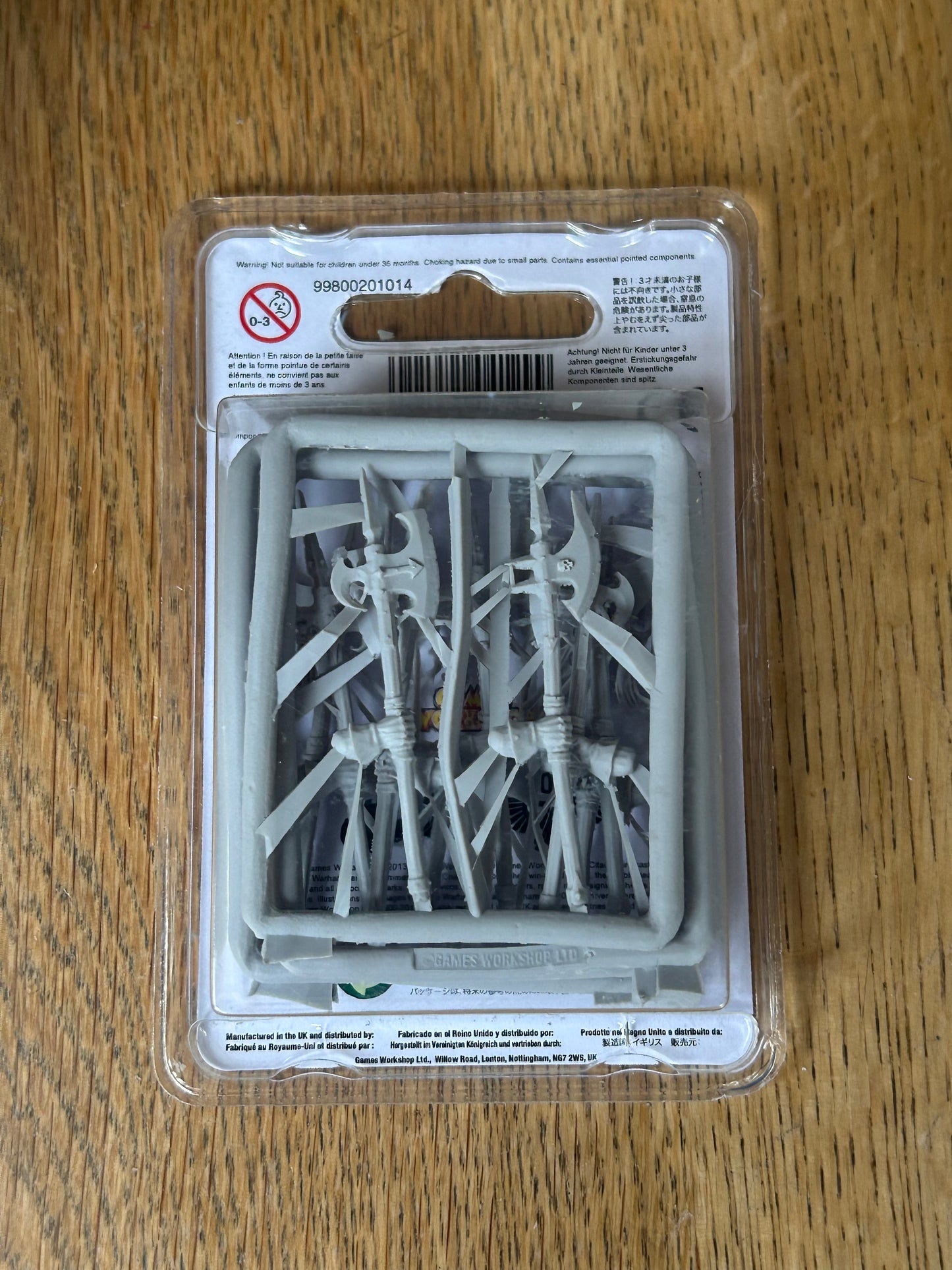 Warhammer The Old World Whfb Chaos Warriors Halberds Upgrade Pack Resin GW