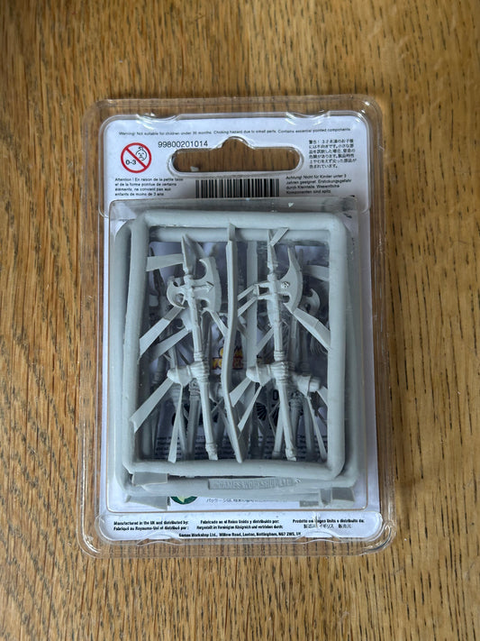 Warhammer The Old World Whfb Chaos Warriors Halberds Upgrade Pack Resin GW