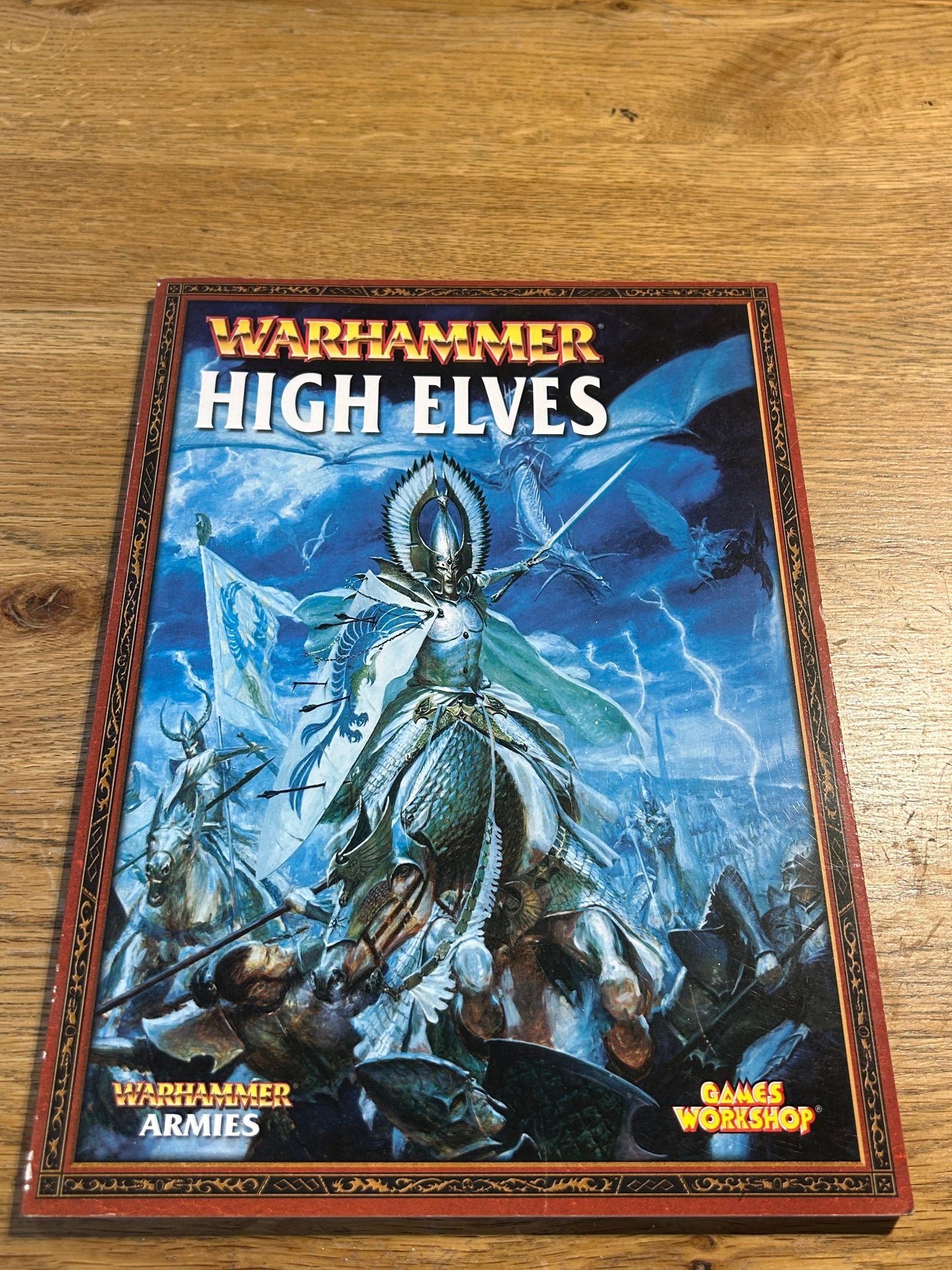 High Elves Army Rule Book Warhammer Fantasy Battle 7th Edition Games Workshop