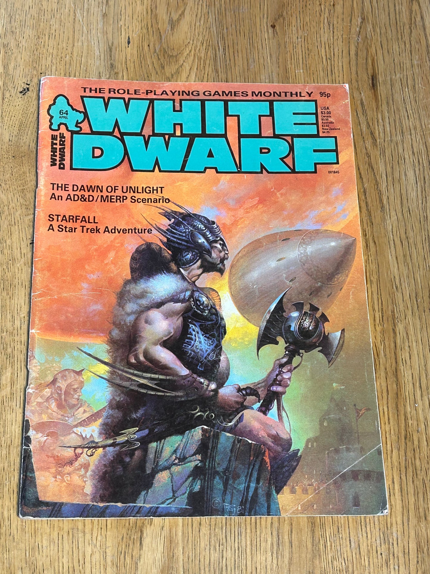 White Dwarf Magazine Issue 64 Vintage RPG OOP GW