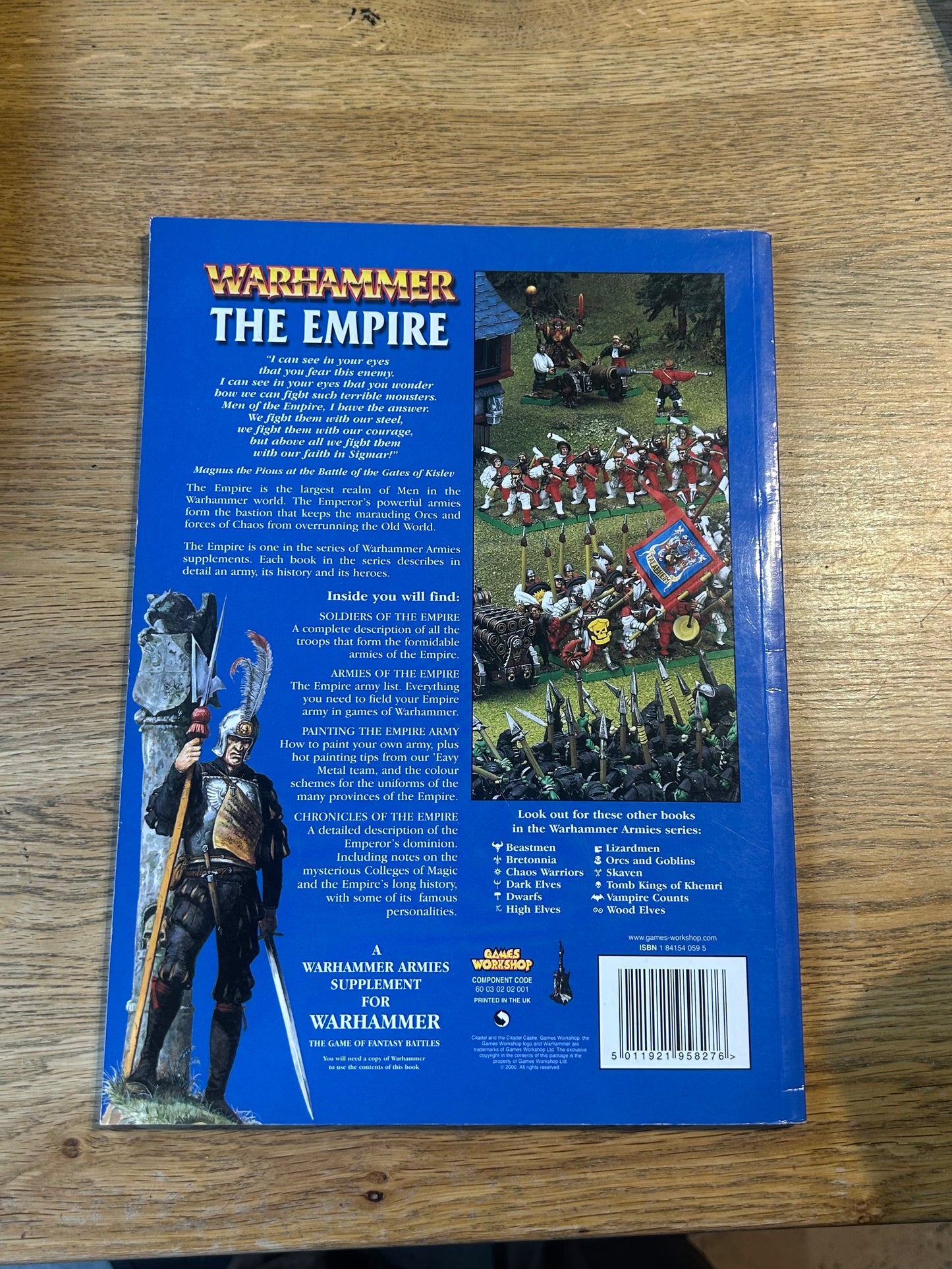 Warhammer: Fantasy Battles - The Empire (PB - 6th Edition)