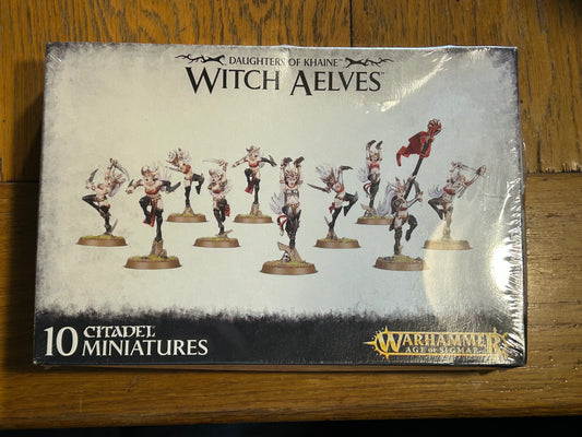 10x WITCH AELVES NEW IN BOX SEALED Daughters of Khaine Sigmar AOS warhammer fantasy dark elves