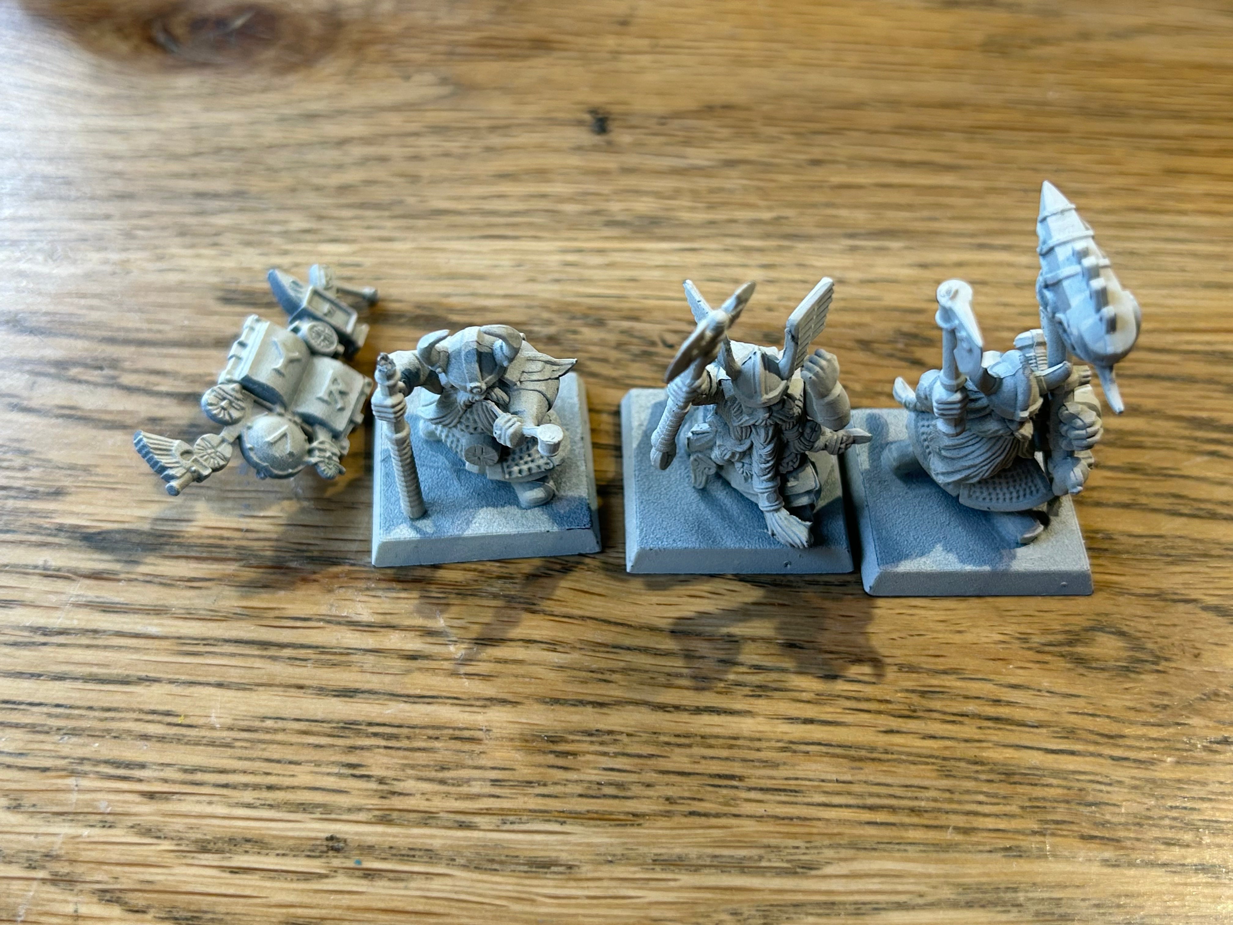 Warhammer fantasy old world plastic dwarf command group – The Demon’s ...