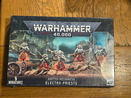 Warhammer 40k - Adeptus Mechanicus Electro-Priests New in Box still Sealed