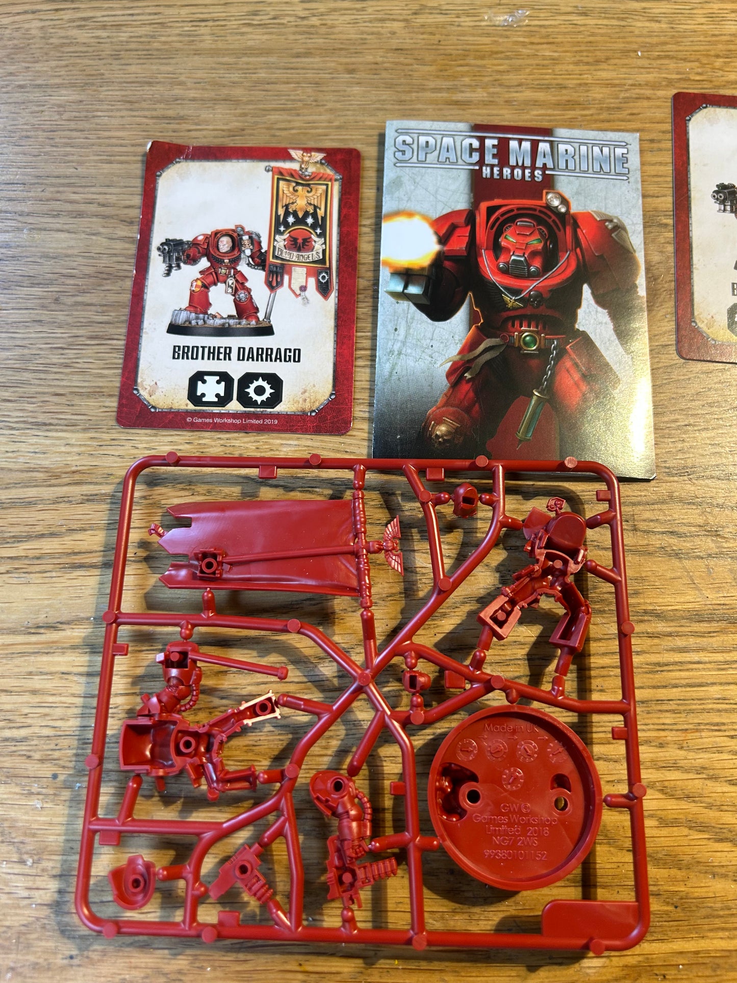 Space Marine Heroes 2 Blood Angels Terminator Brother Darrago Warhammer 40K GW