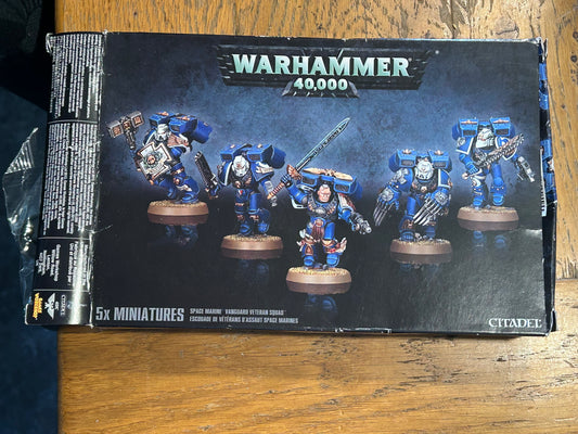 Vanguard Veteran Squad: Space Marines warhammer 40k opened box but NOS